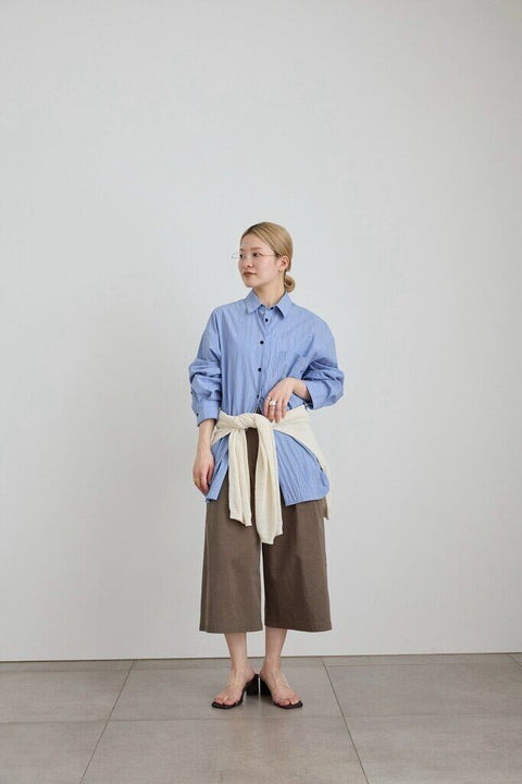 【3月中旬入荷次第お届けのご予約】anuke（アンヌーク） Dry Stripe Shirts 62710406.