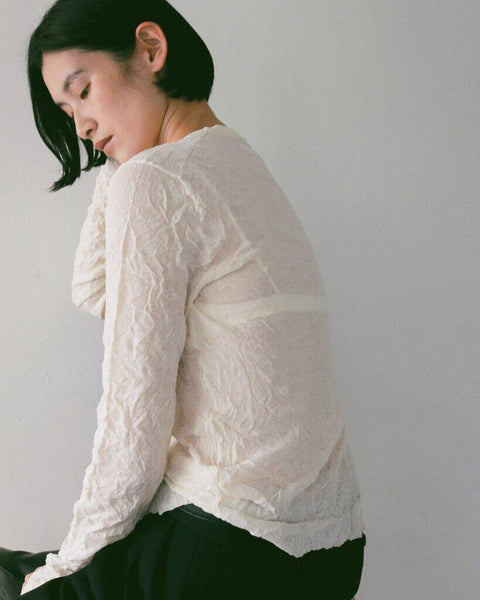 【2月中旬入荷次第お届けのご予約】anuke（アンヌーク） Washer Knit Cardigan 62710511.
