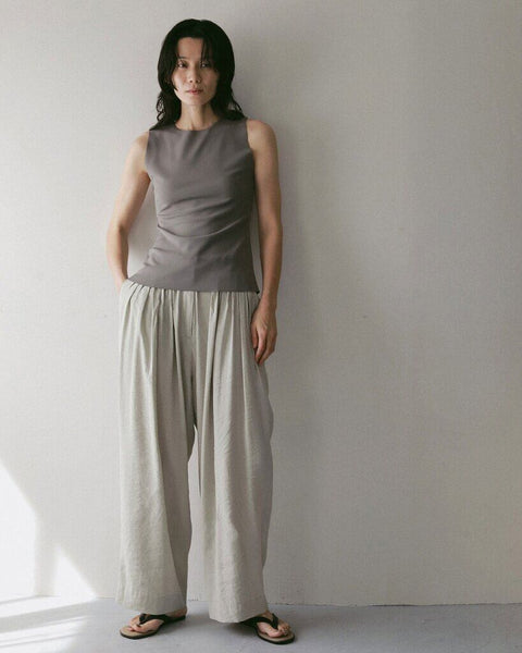 【4月下旬入荷次第お届けのご予約】anuke（アンヌーク） Sleeveless Georgette Tanktop 62710621.