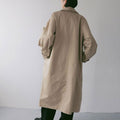 【2月上旬入荷次第お届けのご予約】anuke（アンヌーク） Soutiencollar Twill Coat 62710001.
