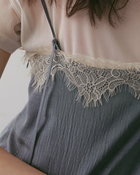 【4月下旬入荷次第お届けのご予約】anuke（アンヌーク） Dot Jacquard Combinaison 62710305.