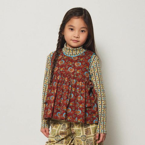【D1】Misha&Puff（ミーシャアンドパフ）2026WI Turtleneck - Alabaster Gallup -　タートルネックトップス.