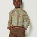 【D1】Misha&Puff（ミーシャアンドパフ）2026WI Turtleneck - Alabaster Gallup -　タートルネックトップス.