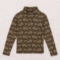 【D1】Misha&Puff（ミーシャアンドパフ）2026WI Turtleneck - Bark Calico Hearts -　タートルネックトップス.