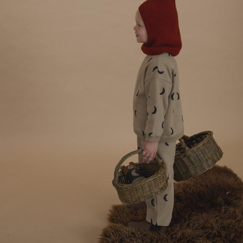 Misha&amp;Puff 2024AW Paloma Onesie -Rose Gold- Long Sleeve Romper