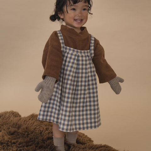 【ネコポス送料無料】organic zoo（オーガニックズー）2025AW Blueberry Gingham Tribe Skirt スカート