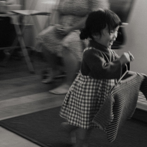 【ネコポス送料無料】organic zoo（オーガニックズー）2025AW Blueberry Gingham Tribe Skirt スカート