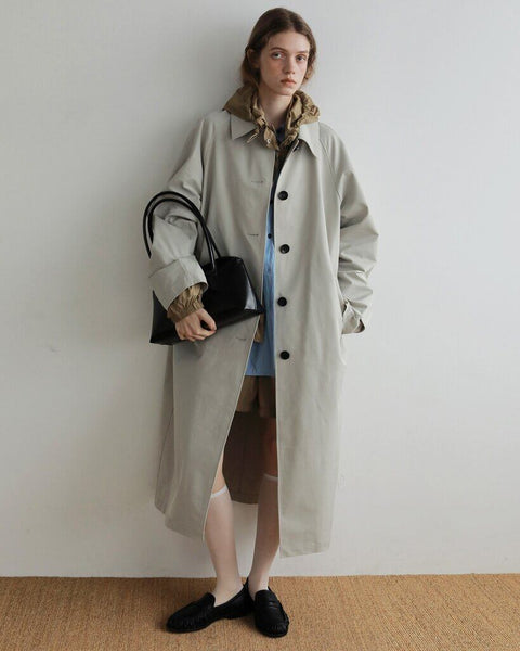 【2月上旬入荷次第お届けのご予約】anuke（アンヌーク） Soutiencollar Twill Coat 62710001.