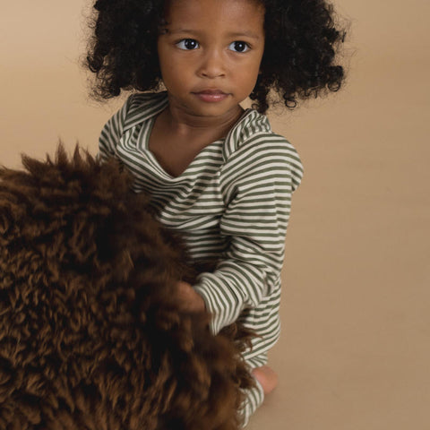 Misha&amp;Puff 2024AW Paloma Onesie -Rose Gold- Long Sleeve Romper