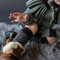 Mabli（マブリ） 2023AW LLYN SHORTSOCKS PECAN,UMBER ショートソックス.