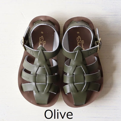 送料無料】saltwater(ソルトウォーター)shark キッズ サンダル – LePuju