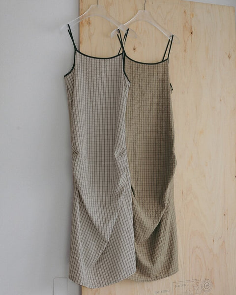 【5月上旬入荷次第お届けのご予約】anuke（アンヌーク） Suckercheck Cami Onepiece 62710303.