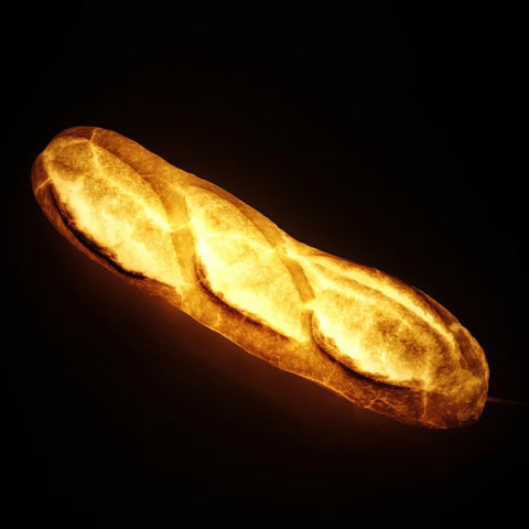 モリタ製パン 手作りパンのLEDランプ PAMPSHADE Batard パンプシェード バタール （インテリアライト、照明）