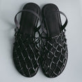 【4月上旬入荷次第お届けのご予約】anuke（アンヌーク） Braid Flat Shoes 62711012.