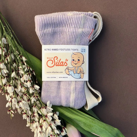 14.Silly Silas(シリーサイラス) Footless Creamy Lavender 14.Silly Silas(シリーサイラス) Footless Creamy Lavender