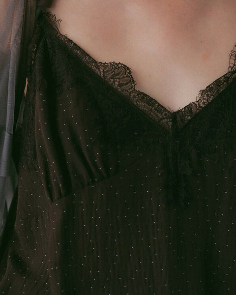 【4月下旬入荷次第お届けのご予約】anuke（アンヌーク） Dot Jacquard Combinaison 62710305.