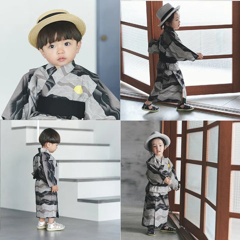 MARLMARL（マールマール）yukata 浴衣 セパレート浴衣 ベビー、キッズ 80-120cm 1才-7才