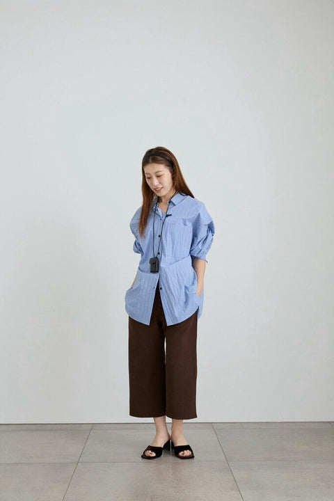 【3月中旬入荷次第お届けのご予約】anuke（アンヌーク） Back Satin Capripants 62710718.