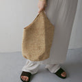 【4月下旬入荷次第お届けのご予約】anuke（アンヌーク） Raffia Tote Bag 62711015.