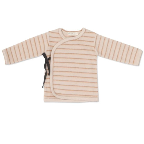 Phil&Phae（フィルアンドフェ）2023AW Teddy baby cardigan stripes テディベビー カーディガン 新生児-12ヶ月