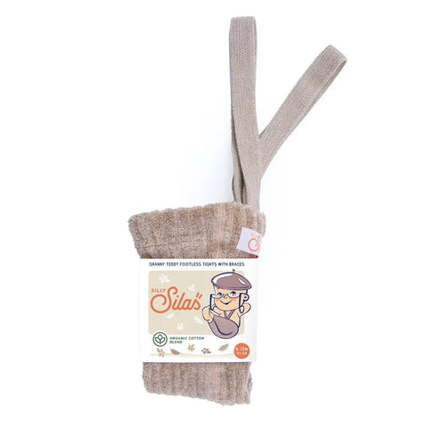 901 Silly Silas Granny Teddy Footless Peanut Blend