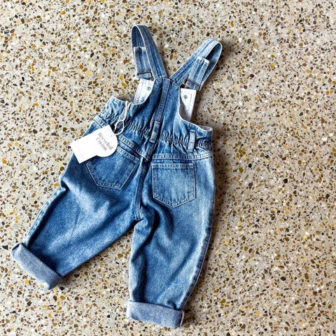 【drop3】 Twin Collective Kids STARDUST OVERALL 80S BLUE オーバーオール