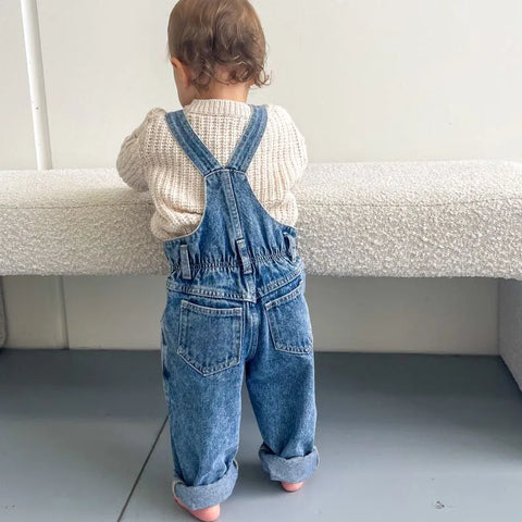 【drop3】 Twin Collective Kids STARDUST OVERALL 80S BLUE オーバーオール