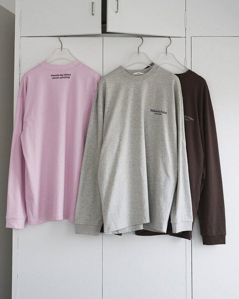 【3月中旬入荷次第お届けのご予約】anuke（アンヌーク） Logo Long T-Shirts 62610623.