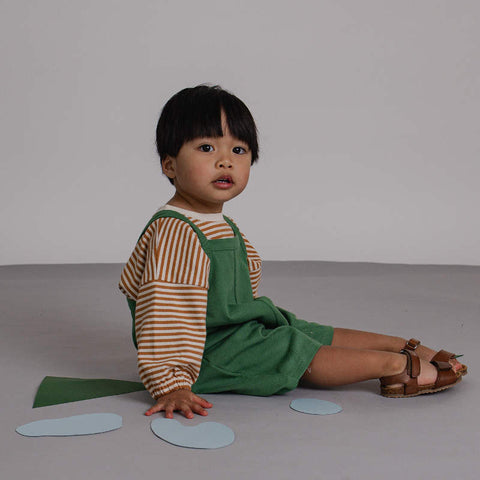 Misha&amp;Puff 2024AW Paloma Onesie -Rose Gold- Long Sleeve Romper