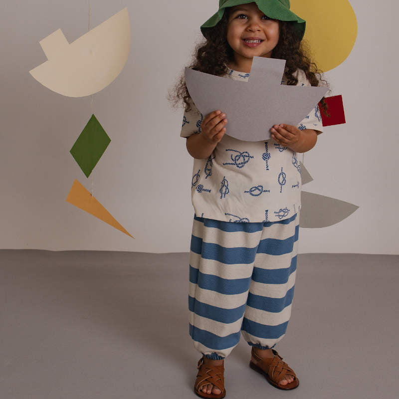 D2】organic zoo（オーガニックズー）2026SS Deck Chair Stripes Pants