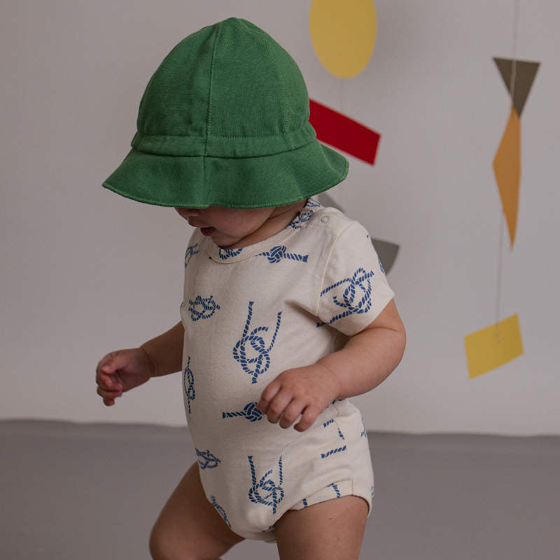 organiczoo1-2歳 Tシャツ・ショートパンツ・帽子セット Tシャツ シャツ ショートパンツ サロペット オーバーオール 2点セット