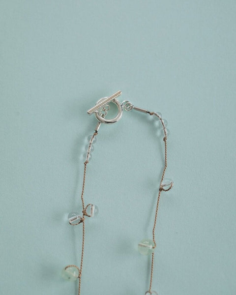 【3月下旬入荷次第お届けのご予約】anuke（アンヌーク） Stone Silkcord Necklace 62710904.