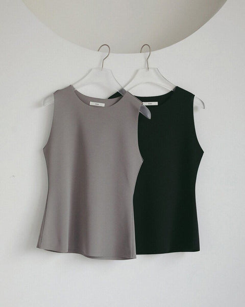 【4月下旬入荷次第お届けのご予約】anuke（アンヌーク） Sleeveless Georgette Tanktop 62710621.