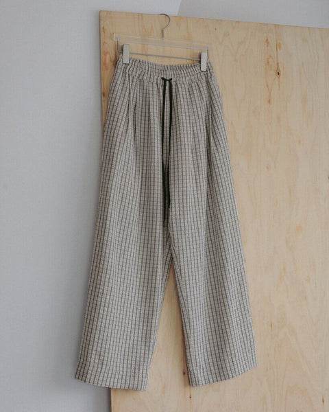 【5月上旬入荷次第お届けのご予約】anuke（アンヌーク） Suckercheck Loose Pants 62710720.