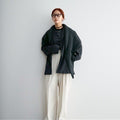【3月中旬入荷次第お届けのご予約】anuke（アンヌーク） Border Loose Long T-shirts 62620620.