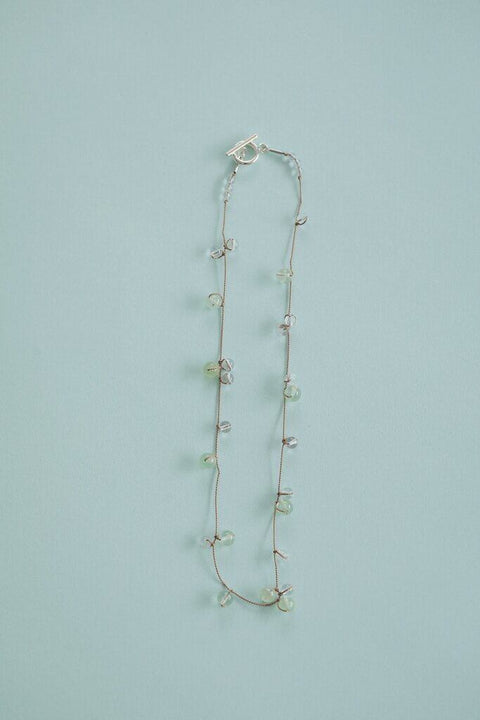 【3月下旬入荷次第お届けのご予約】anuke（アンヌーク） Stone Silkcord Necklace 62710904.