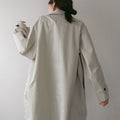 【2月上旬入荷次第お届けのご予約】anuke（アンヌーク） Soutiencollar Twill Coat 62710001.