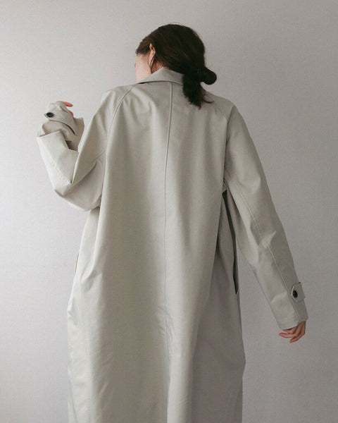 【2月上旬入荷次第お届けのご予約】anuke（アンヌーク） Soutiencollar Twill Coat 62710001.