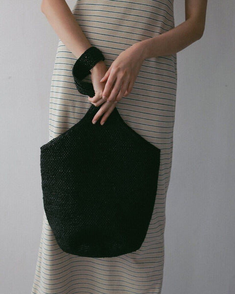 【4月下旬入荷次第お届けのご予約】anuke（アンヌーク） Raffia Tote Bag 62711015.