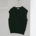 【4月中旬入荷次第お届けのご予約】anuke（アンヌーク） Vneck Botton Vest 62710521.