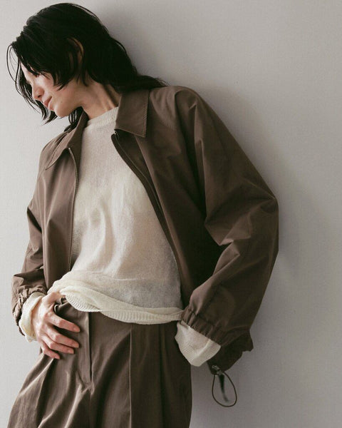 【3月中旬入荷次第お届けのご予約】anuke（アンヌーク） Cottonlinen Loose Knit 62710513.