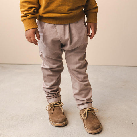 Phil&Phae（フィルアンドフェ）2024AW Twill fold-over chino -dust-  チノパン.