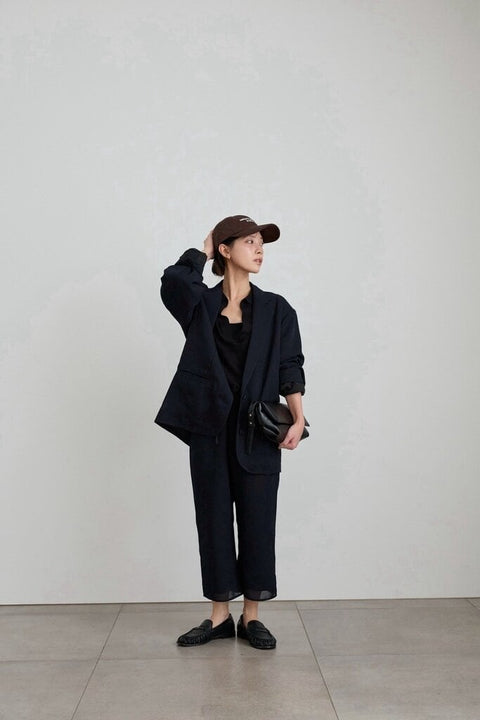 【3月中旬入荷次第お届けのご予約】anuke（アンヌーク） Tweed Mesh Capripants 62710721.
