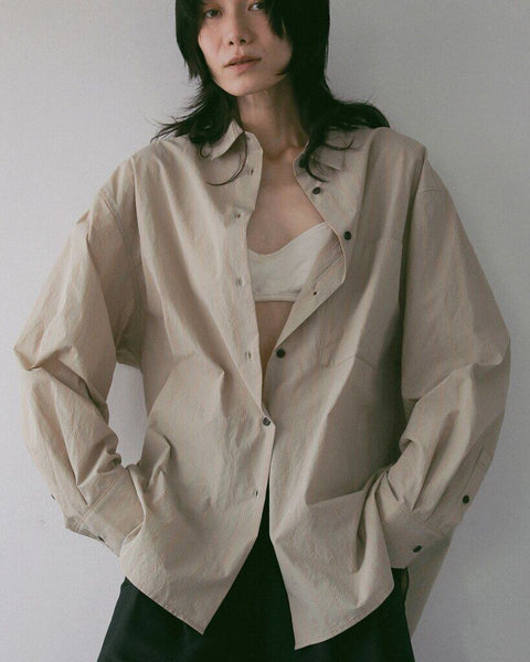 【3月中旬入荷次第お届けのご予約】anuke（アンヌーク） Dry Stripe Shirts 62710406.