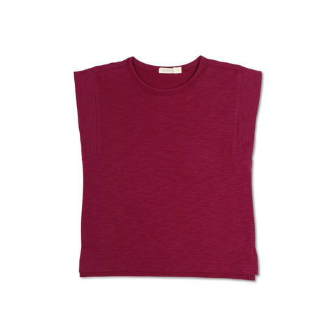 Phil&Phae（フィルアンドフェ）2025SS Boxy tee s/s raspberry   ボックスTシャツ