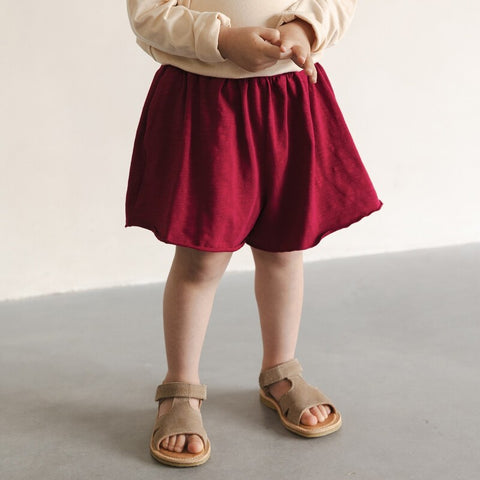 Phil&Phae（フィルアンドフェ）2025SS  Flowy skort  raspberry    スコート