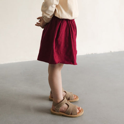 Phil&Phae（フィルアンドフェ）2025SS  Flowy skort  raspberry    スコート