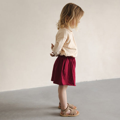 Phil&Phae（フィルアンドフェ）2025SS  Flowy skort  raspberry    スコート