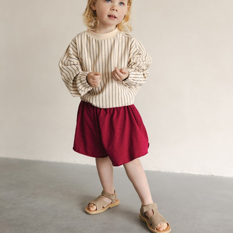 Phil&Phae（フィルアンドフェ）2025SS  Flowy skort  raspberry    スコート