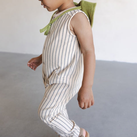 Phil&Phae（フィルアンドフェ）2025SS Sleeveless jumpsuit stripes ジャンプスーツストライプ